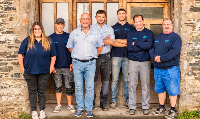 the team at Oswestry